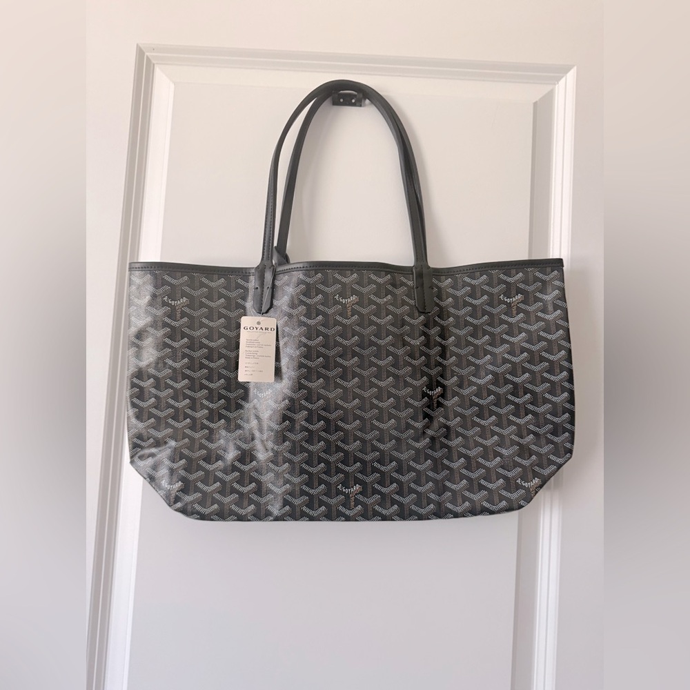 Goyard Black and Gray Tote Bag + Attachable Wallet